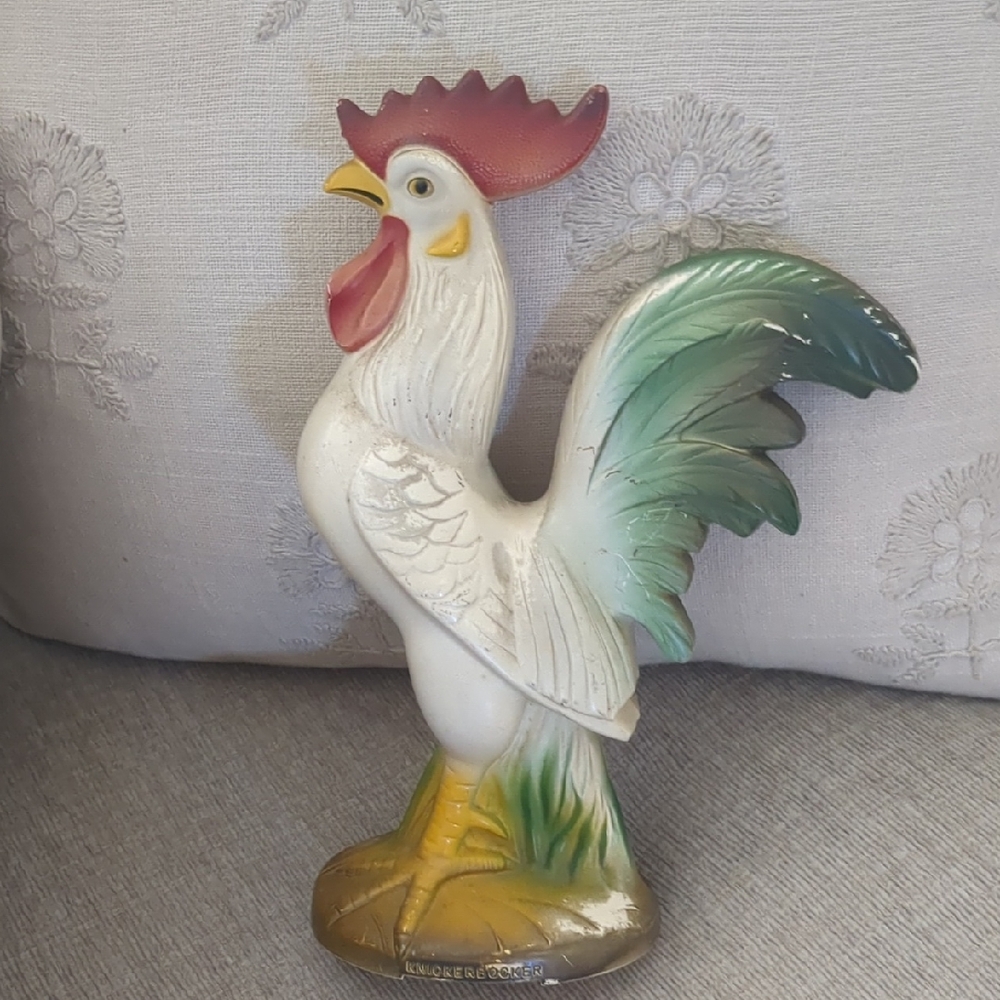Colorful Rooster Figurine 1950